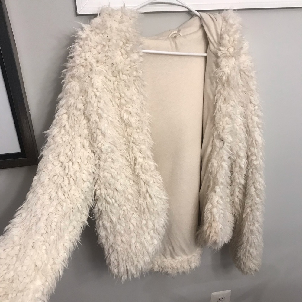 Faux shearling jacket